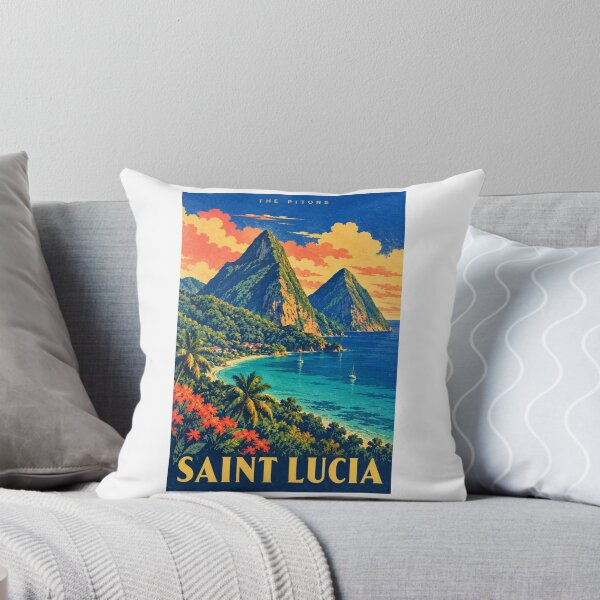 Item preview, Santa Lucía - Los Pitones designed and sold by GoodOldVintage.