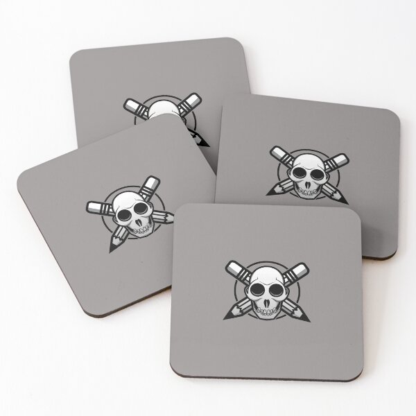 Item preview, Skull and Pencils Jolly Roger Artist Emblem-78 designed and sold by SelmanSaka.