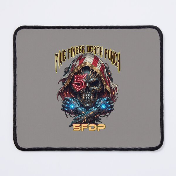 Item preview, Skull Hand Brass Knuckles 5FDP Rock Graphic-1 designed and sold by SelmanSaka.
