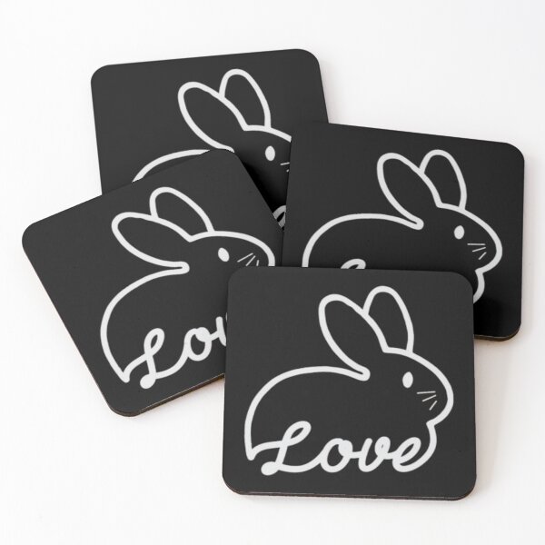 Item preview, Love Bunny Line Art designed and sold by WATEKE.