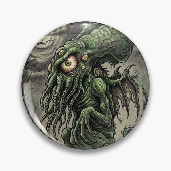 Item preview, Cthulhu illustration designed and sold by Vintage Designs +.