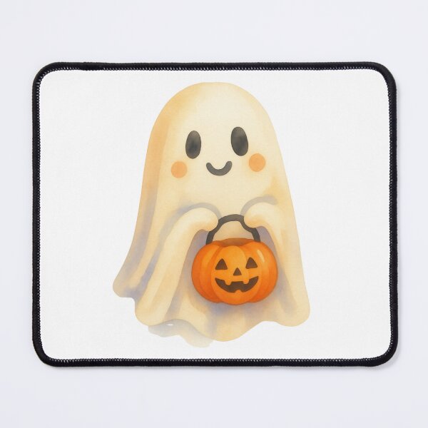 Item preview, Cute Spooky Halloween Ghost & Pumpkin. designed and sold by Code&PlayCo..