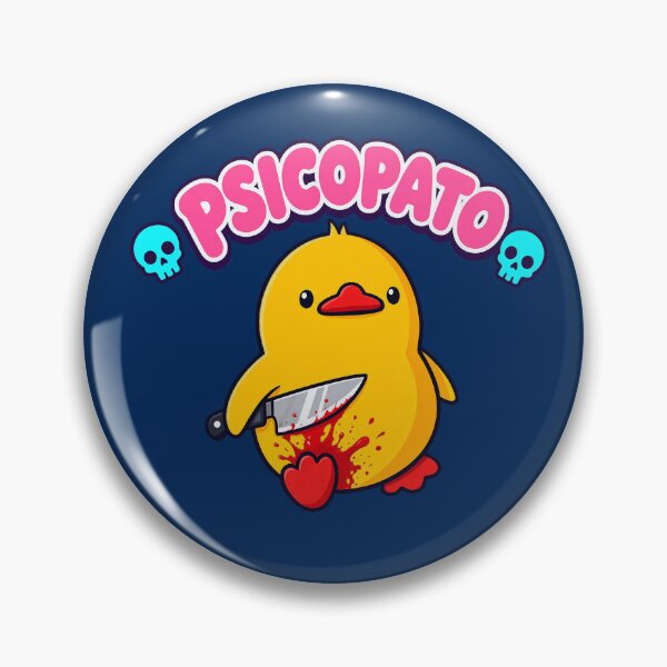 Item preview, Psicopato Psycho Duck Knife Funny Meme designed and sold by eganparks.