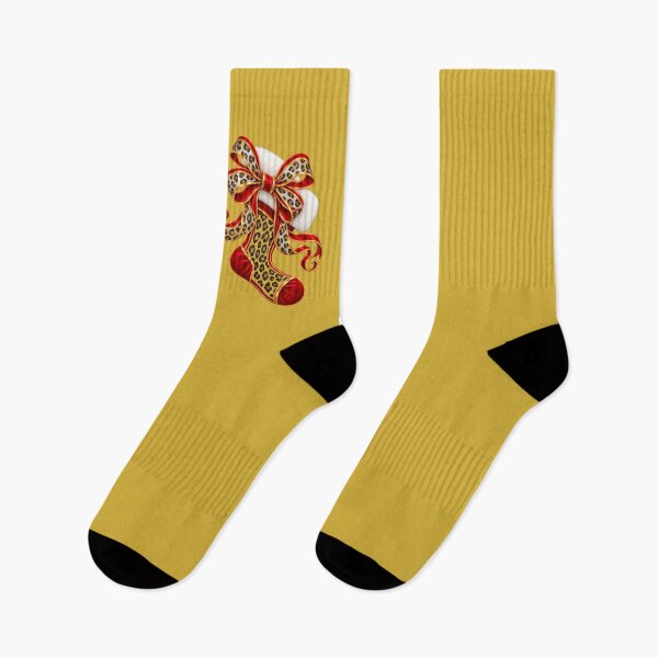 Item preview, Leopard Print Christmas Stocking Design designed and sold by annenambiro.