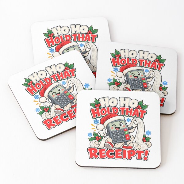 Item preview, Ho Ho Hold That Receipt - Funny Accountant Christmas designed and sold by WeirdlyMild.