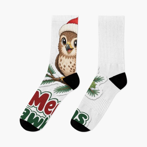 Item preview, Hawk Christmas Merry Hawk-mas Gift designed and sold by Soft Merch.