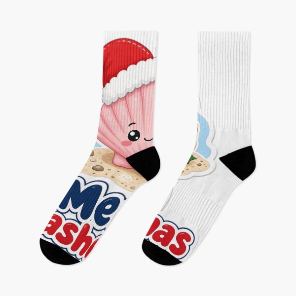 Item preview, Seashell Christmas Merry Seashell-mas Gift designed and sold by Soft Merch.
