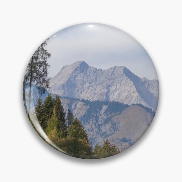 Item preview, Forest with Karwendel Mountains in the Voldertal valley, Volders, Tyrol, Austria designed and sold by Torsten Krüger.