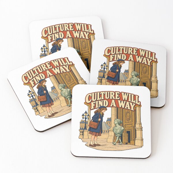 Item preview, Culture Will Find a Way Museum designed and sold by Pixdot.