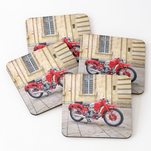 Item preview, Classic red Moto Guzzi Motorcycle designed and sold by Richard Nixon.