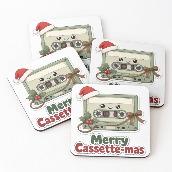 Item preview, Cassette Christmas Merry Cassette-mas Gift designed and sold by Soft Merch.