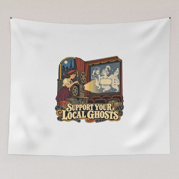 Item preview, Support Your Local Ghosts French Cinema designed and sold by Pixdot.