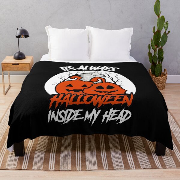 Item preview, Its Always Halloween Inside My Head Graphic designed and sold by Dmo3HarkoArt.
