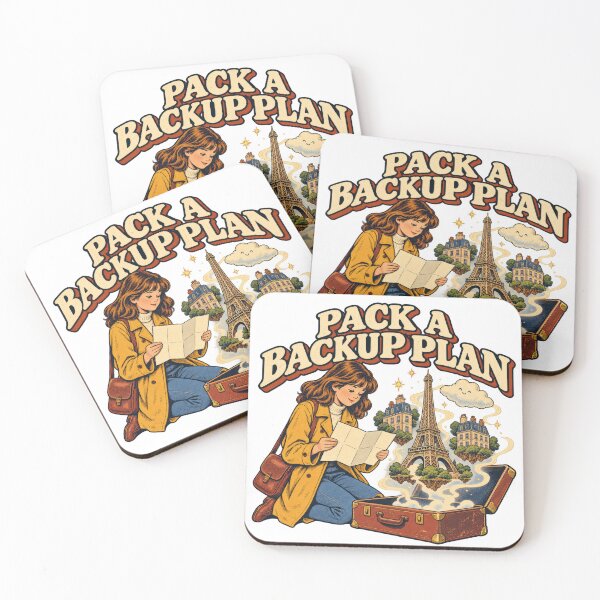 Item preview, Pack a Backup Plan Spare Paris designed and sold by Pixdot.
