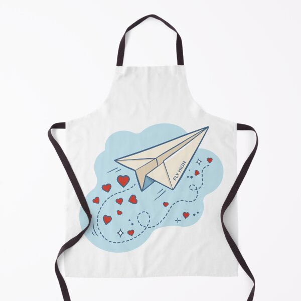 Item preview, Paper Airplane with Hearts designed and sold by samandale.