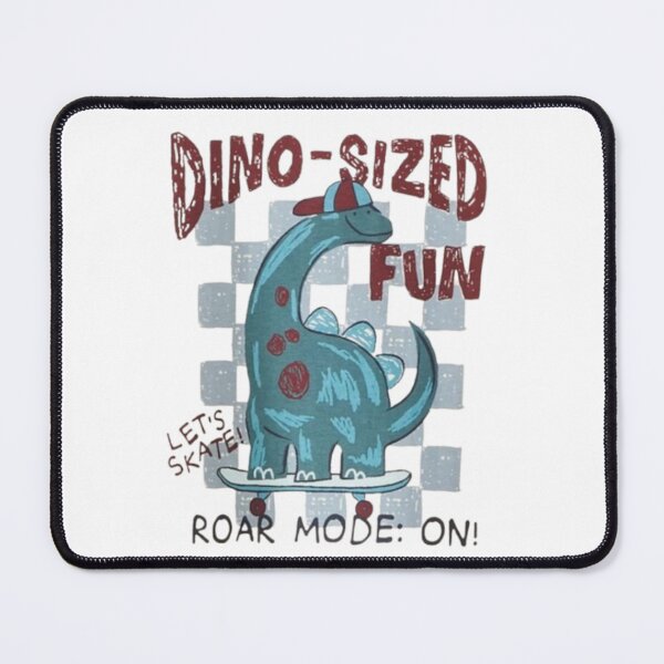 Item preview, Dino Sized Fun Skateboarding Dinosaur designed and sold by WATEKE.
