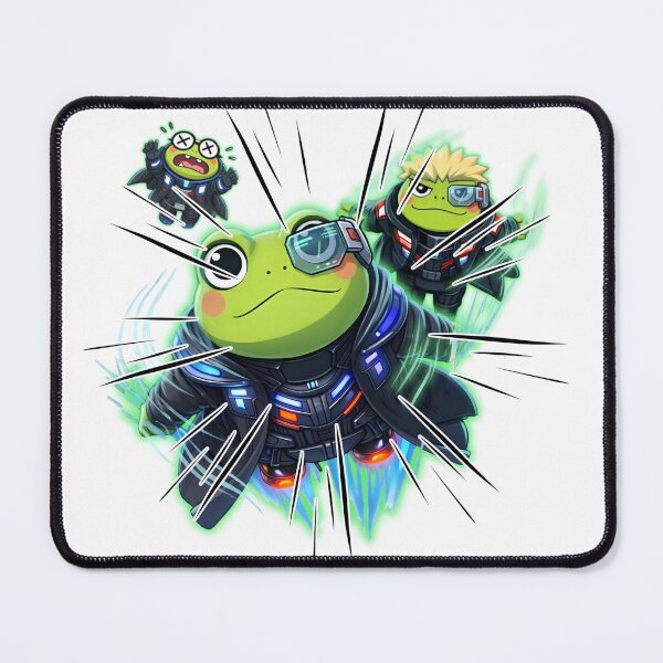 Item preview, Cyberpunk Frog Flight Unit - Flying Practice designed and sold by glossy-frogs.