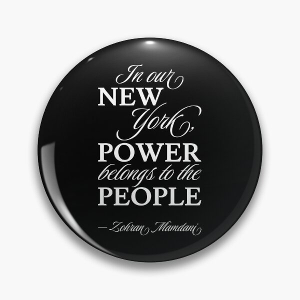 Item preview, Zohran Mamdani New York Mayor Quote - Pro-Immigrants Speech To Get To Any Of Us II designed and sold by Lemon Pepper.