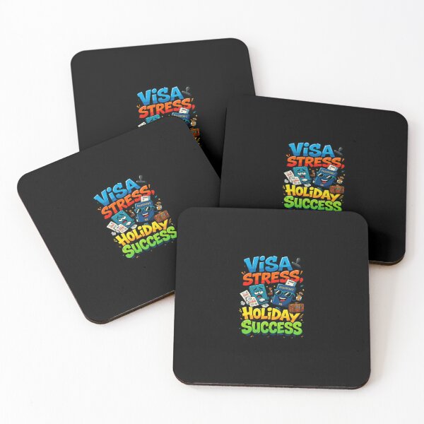 Item preview, Visa Stress Holiday Success Traveler Humor Funny Travel Quotes designed and sold by AmeliaShirts.