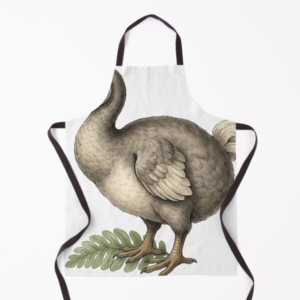 Item preview, Vintage Naturalist Dodo on a Fern — Antique Extinct Bird Art designed and sold by Catch333.