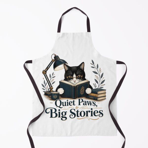 Item preview, Tuxedo Cat – Quiet Paws, Big Stories designed and sold by PurrBloom Studio.