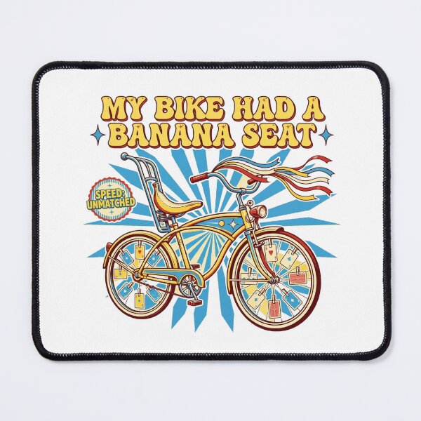 Item preview, My Bike Had A Banana Seat Funny Gen X T-Shirt designed and sold by Hearth & Hue.