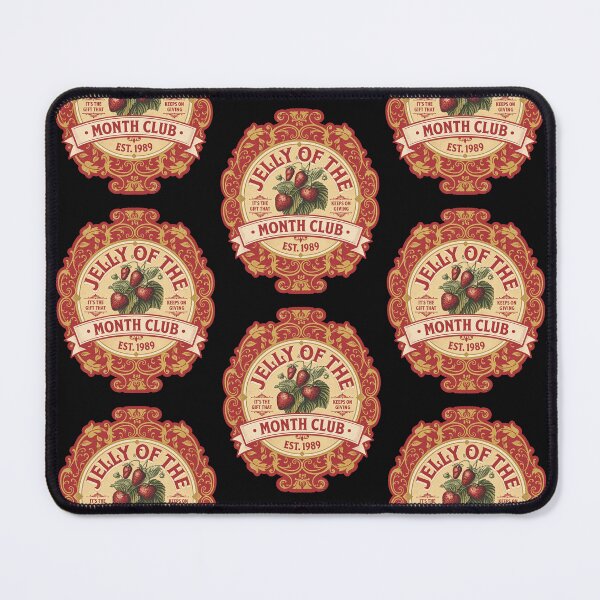 Item preview, Jelly Of The Month Club Vintage Strawberry Fruit Label Holiday Graphic designed and sold by CarlaKaise.