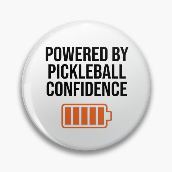 Item preview, Powered By Pickleball Confidence designed and sold by RunningWhiskers.