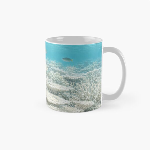 Item preview, he Bleaching — Bone White Coral Reef, Coral Bleaching Conservation Art designed and sold by mushizaman.