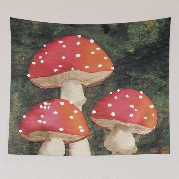 Item preview, The Three Shroomigos designed and sold by Beldridge Original Art.