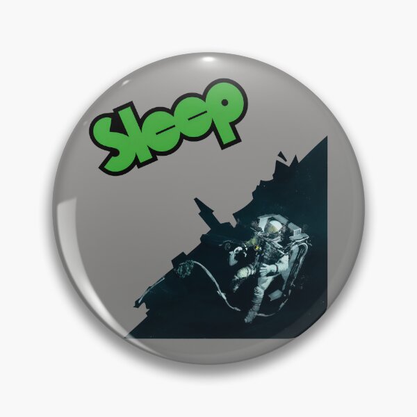 Item preview, Sleep Band Astronaut Space Logo T-Shirt-94 designed and sold by JenniferGilbers.