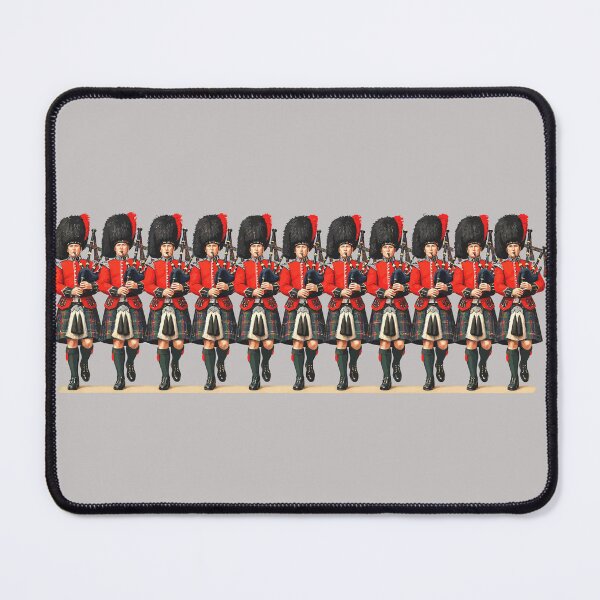 Item preview, Bagpipers Marching Musicians in a Row designed and sold by taiche.