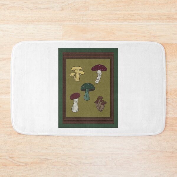 Item preview, Vintage Botanical Mushroom Chart Dark Academia Cottagecore Fungi designed and sold by NextGenCases.
