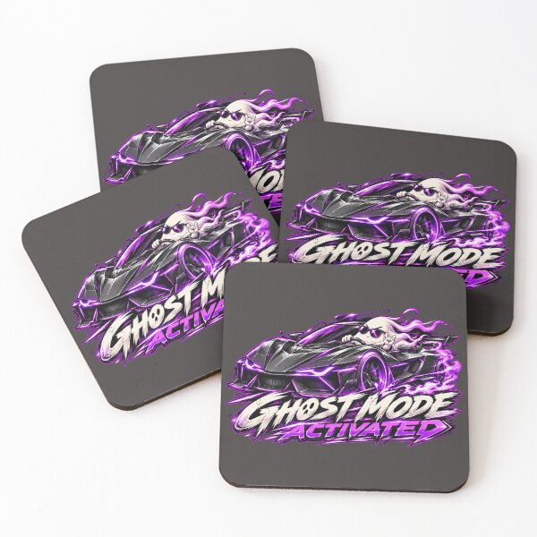 Item preview, Ghost Mode Activated – Funny Halloween Ghost Racing Car Shirt designed and sold by 1DreamerShop.