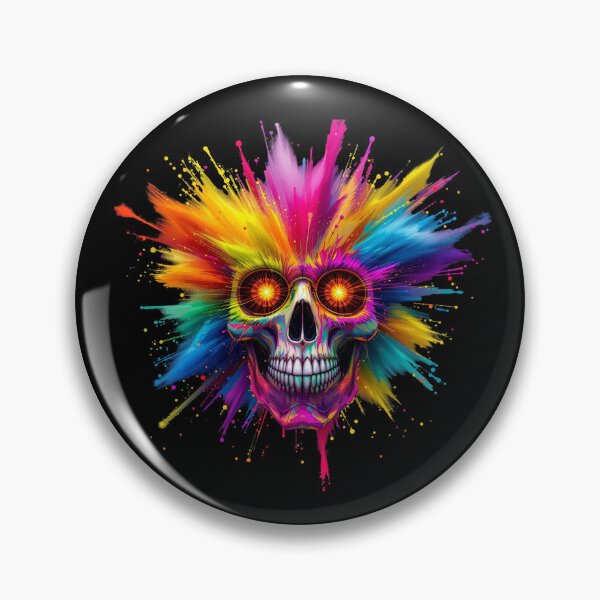 Artikelvorschau, Colorful Totenkopf Scull Neon entworfen und verkauft von Loona97.