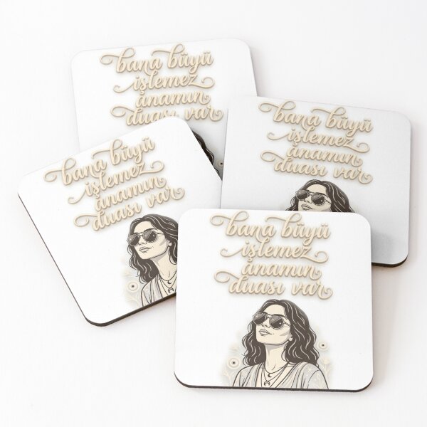 Item preview, Bana Büyü İşlemez Anamın Duası Var - Cool Funny Turkish Quote designed and sold by Katsuki-Lloyd.