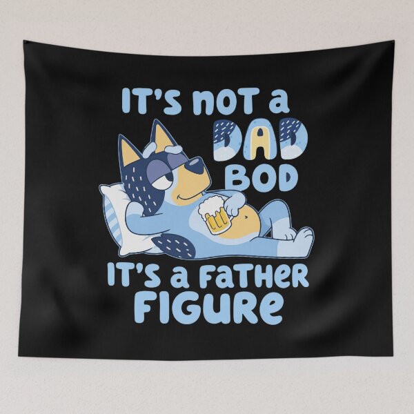 Item preview, Father Figure Bluey designed and sold by Islagalea.
