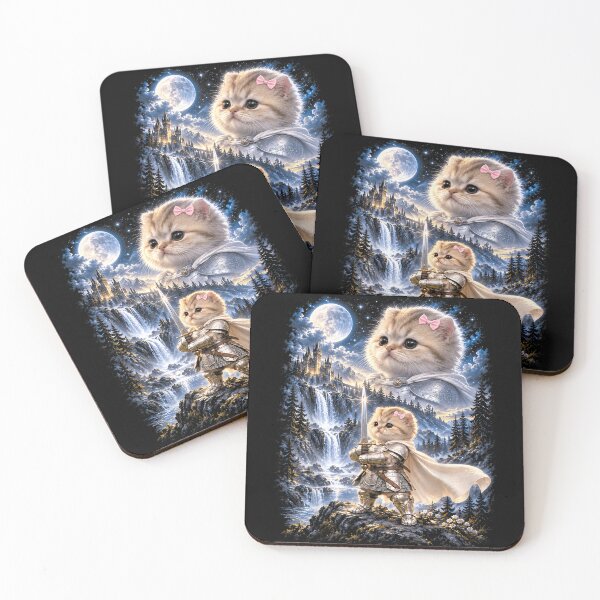 Item preview, Vintage Knight Kitten in Armor Funny Cat Meme  designed and sold by Quaticsapp.