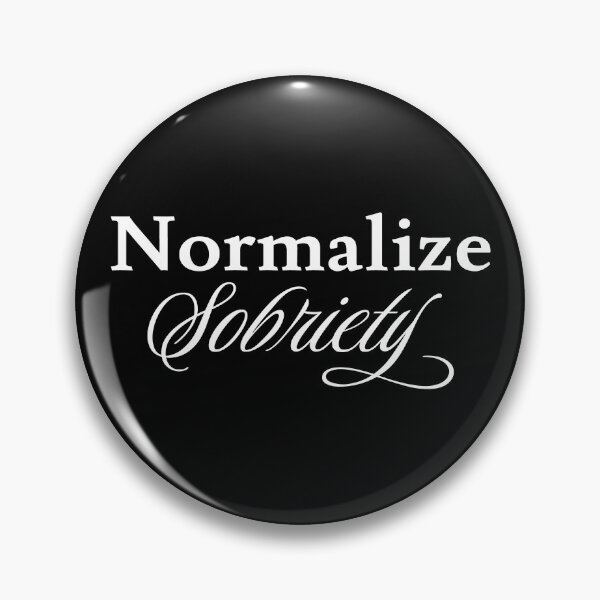 Item preview, Normalize Sobriety V - NA AA 12 Step Recovery Sobriety designed and sold by Lemon Pepper.
