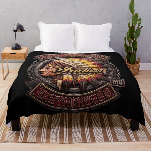 Item preview, Indian Motorcycle – Vintage MC Badge designed and sold by EzequielBC.