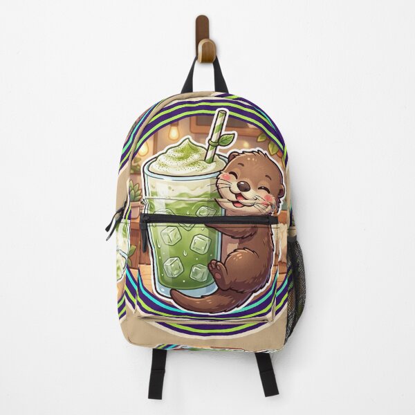 Item preview, Tiny Otter Big Matcha Mood designed and sold by ELmestka.