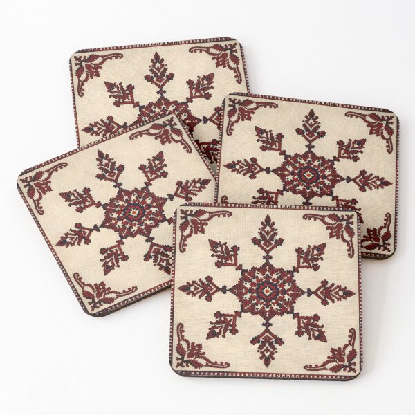 Item preview, Traditional Folk Embroidery Snowflake Pattern designed and sold by ART BOND.