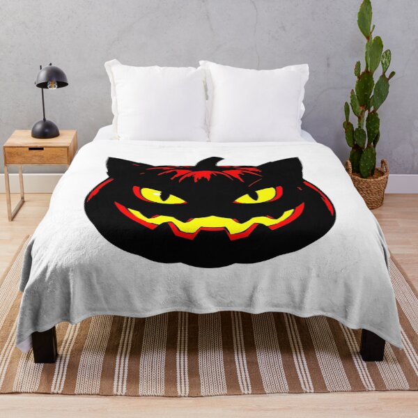 Item preview, Black Cat Pumpkin Spooky Halloween Art designed and sold by Dmo3HarkoArt.