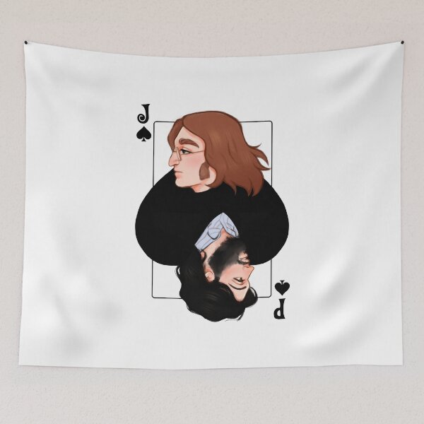 Item preview, JP McLenn on King of Spades Card - Retro Playing Cards Design designed and sold by StickWithMusic.