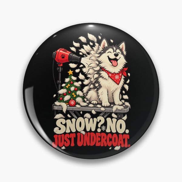 Item preview, Dog Groomer Christmas - Snow? No. Just Undercoat designed and sold by MOTIFOLK.