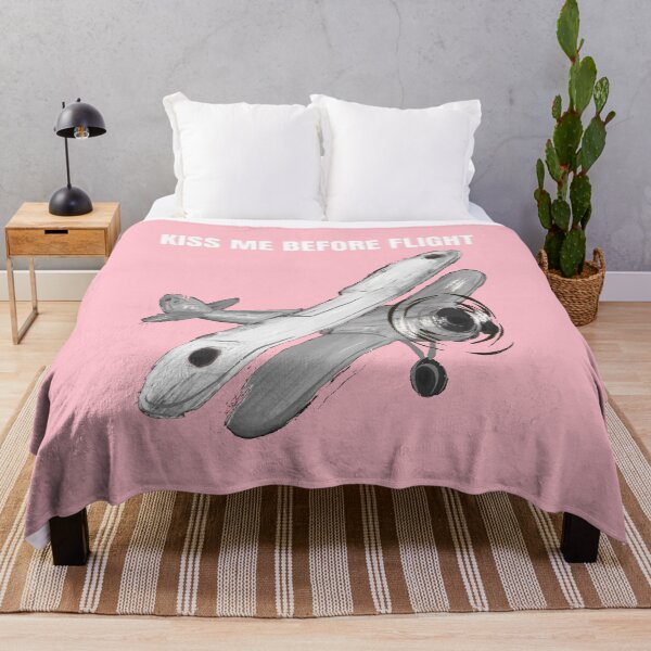 Item preview, Kiss Me Before Flight, Funny Gifts For Aviation designed and sold by MIKI-Fighter.