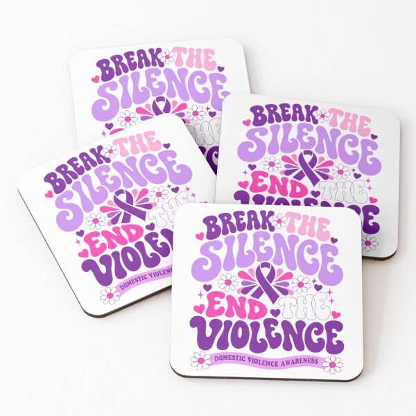 Item preview, Break the Silence End Domestic Violence designed and sold by crestwo-supply.