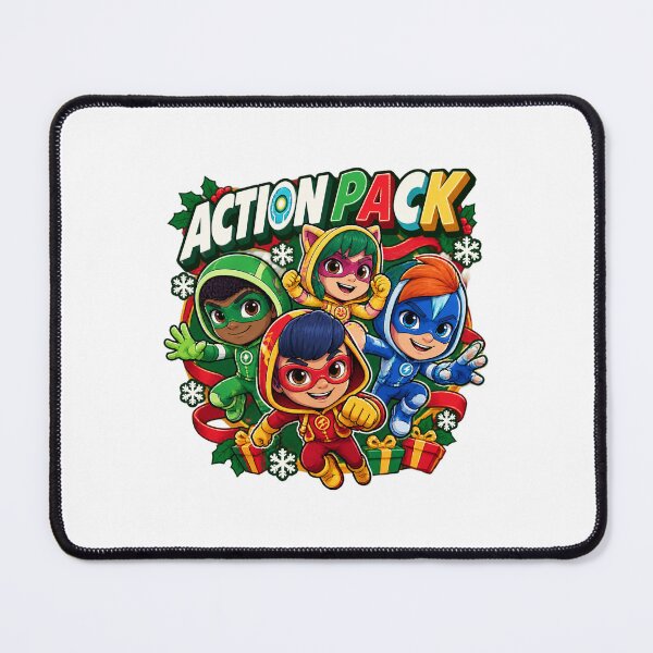 Item preview, Funny Action Pack Cartoon Characters Design Perfect Gift for Kids and Fans PERFECT GIFT FOR YOU AND FRIENDS designed and sold by Kosmicno.