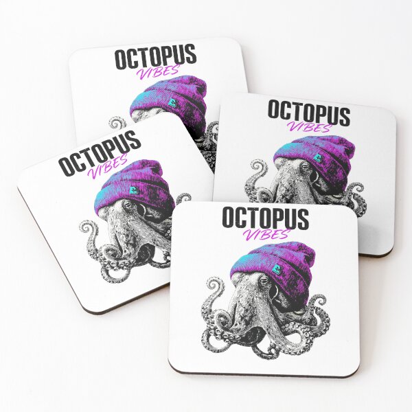 Item preview, Octopus Vibes Kraken Marine Life Art designed and sold by duanetrujillo.