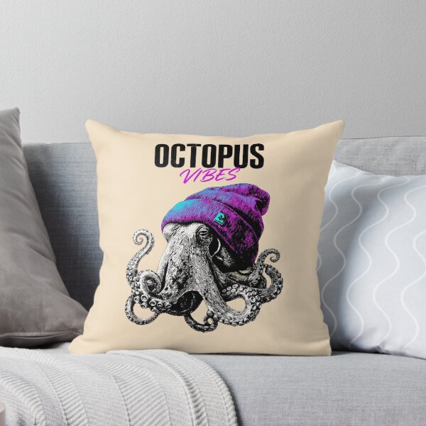 Item preview, Octopus Vibes Kraken Marine Life Art designed and sold by duanetrujillo.